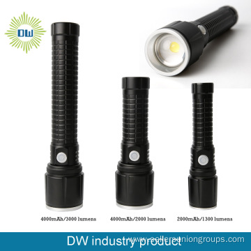 2000Lumens USB Rechargeable Flashlight